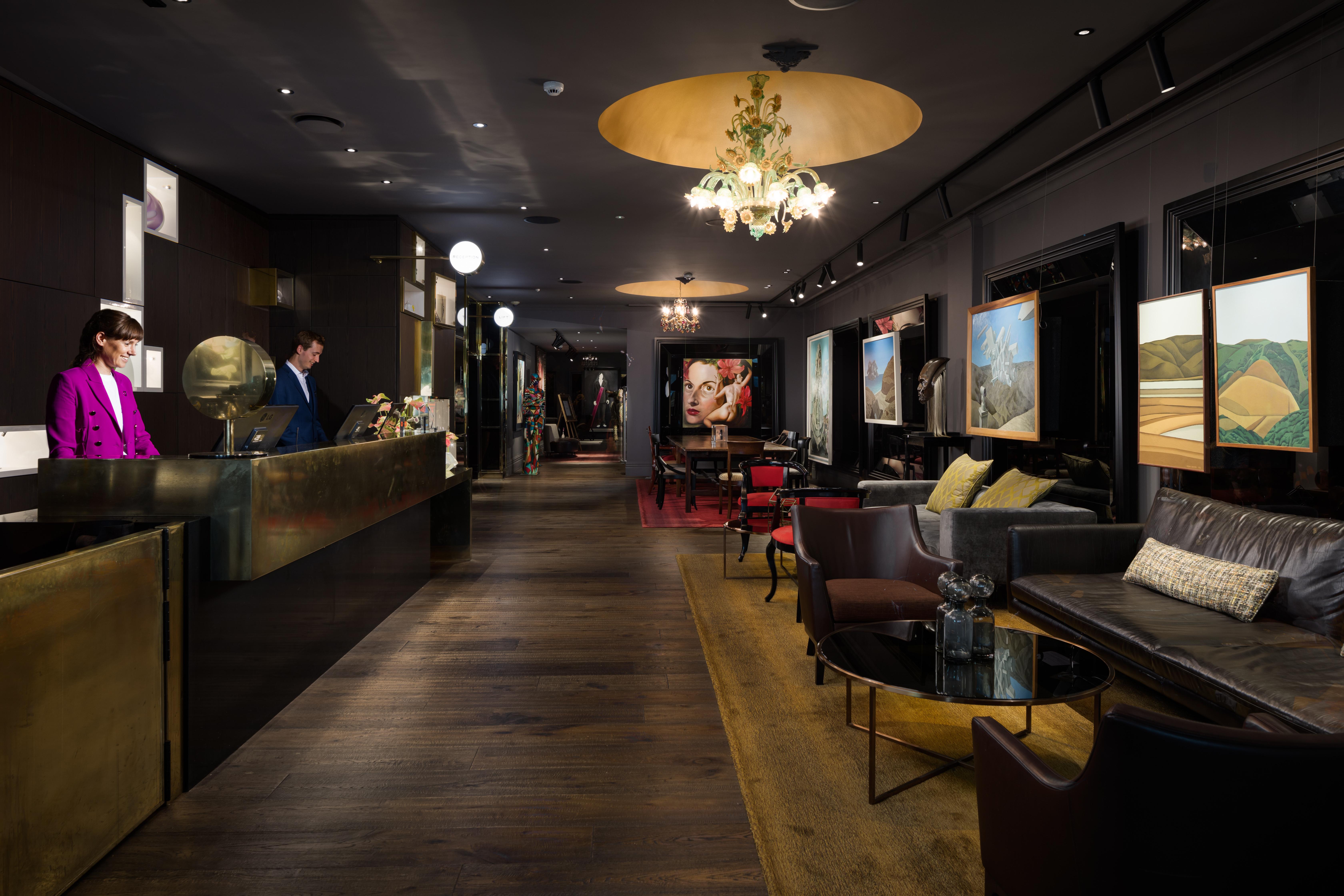 Museum Apartment Hotel, Independent Collection By Evt Wellington Esterno foto The lobby of the hotel